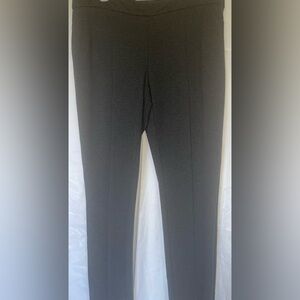 Hilary Radley Charcoal Straight Leg Pants
